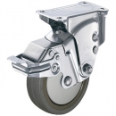 HAMMER CASTER 錘牌 9935ER-UZ125-SD32-鏈球全不銹鋼靠墊E固定SP導(dǎo)電聚氨酯125mm線徑3.2