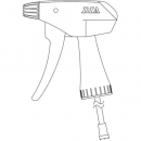 日本FURUPLA 富如拉 282-R全塑料零件手槍主體組紅色（#550用）