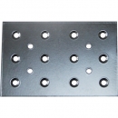 日本中山 TRUSCO   24S-81BK   ?。病粒触单荸`ト　黒粉體塗裝　帯金物