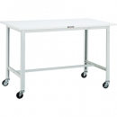 日本中山TRUSCO__RAE-1260 C75_RAE型工作臺1200 X600 75帶腳輪的綠色