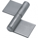 日本中山 TRUSCO 2000W-102L 鋼制特厚焊旗鉸鏈左用全長102 mm(4個入)