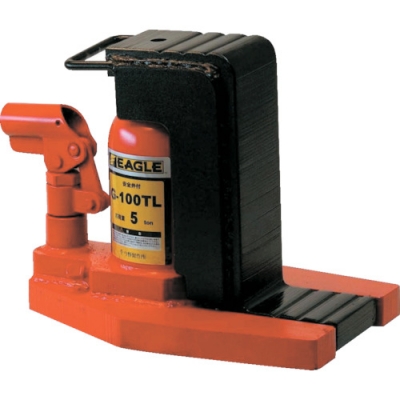 EAGLE 今野 G-100TL 鷹低床、杠桿旋轉(zhuǎn)、帶安全閥帶爪千斤頂爪能力5t爪長(zhǎng)型