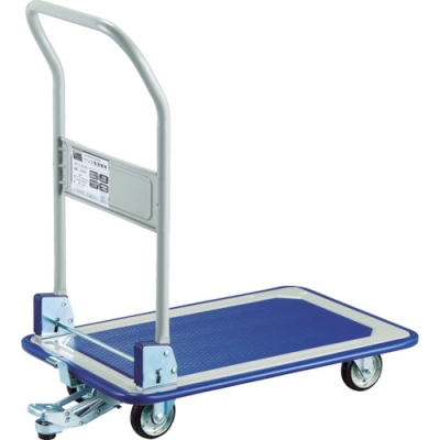 日本中山 TRUSCO   150FNS   　プレス製臺車　折りたたみ式　７４０Ｘ４６０　ストッパー付